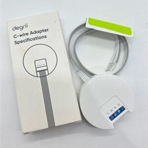 Degrii Smart Thermostat C-Wire Adapter - Compatible with Smart Thermostat